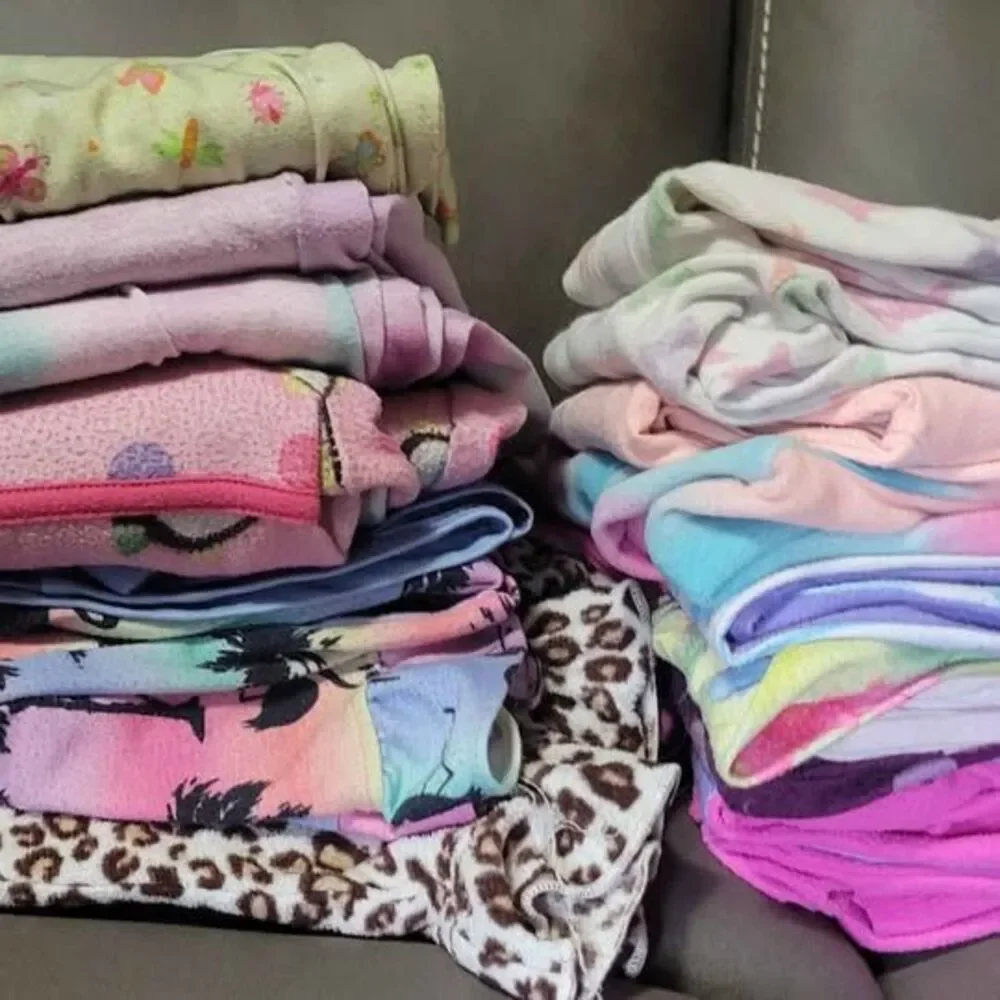Large Lot of Girls Pajamas